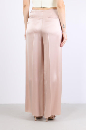 Limoncello Pantalone Satin Rosa Mogano - 4