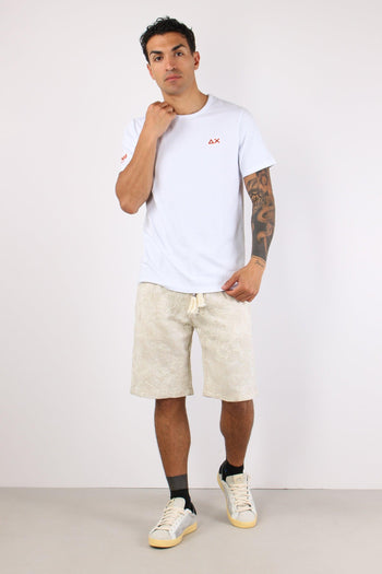 T-shirt Logo Fluo Bianco - 3