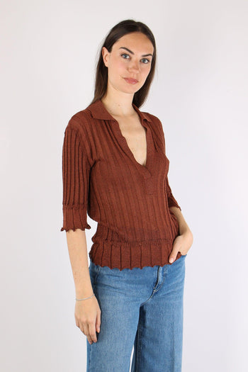 Polo Lurex Caffe - 7