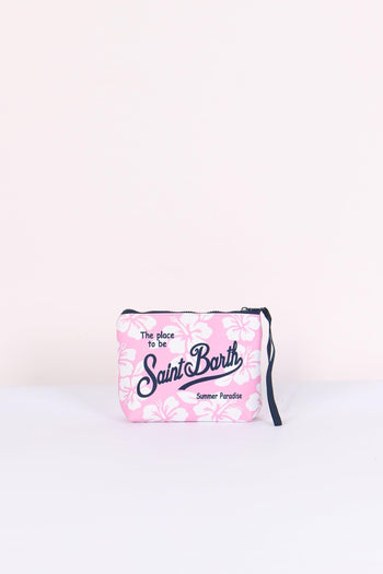 Aline Pochette Fiori Rosa - 3
