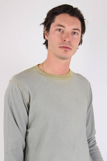 Maglia M/l Filo Reversibile Mostarda/argendo - 6