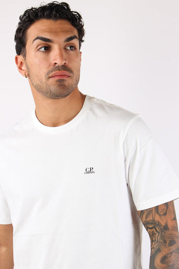 T-shirt Stampa Occhiali Gauze White - 7