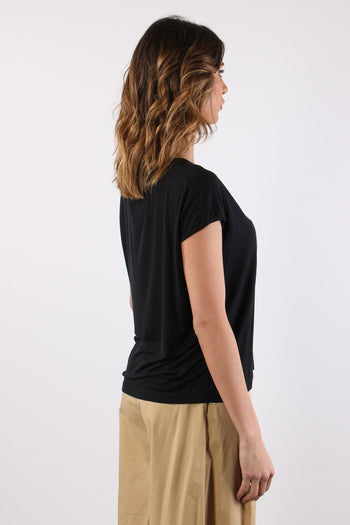 T-shirt Scavo V Nero - 7