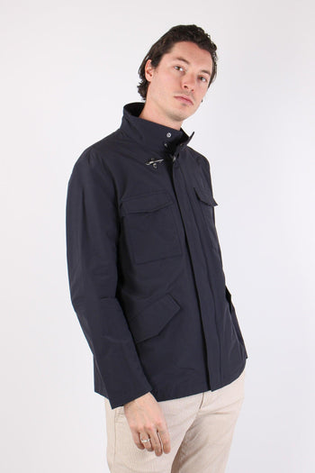 Feel Jacket Nylon Gancio Blu - 6