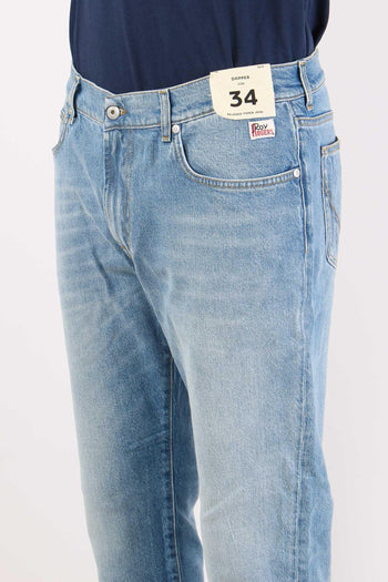 Denim Tapered Relaxed Denim Medio - 6