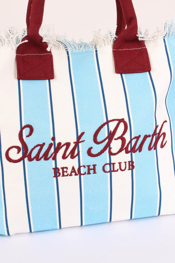 Vanity Canvas Righe Azzurro/rosso - 4