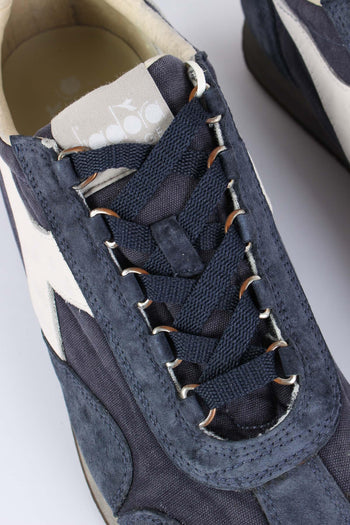 Sneakers Equipe Canvas Blu Profondo - 6