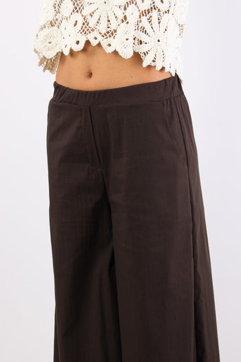 Pantalone Cropped Cotone Moro - 7