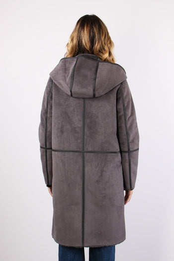 Cappotto Ecomontone Reversibil Graphite - 5