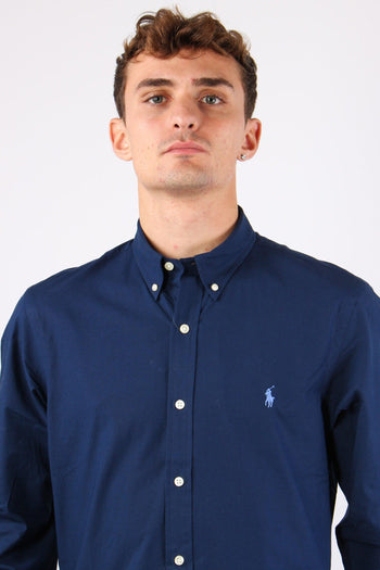 Camicia Classica Popeline Newport Navy - 5