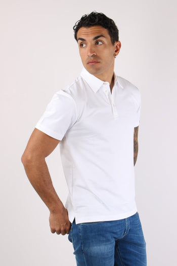 Polo Technical Piquet Bianco - 6
