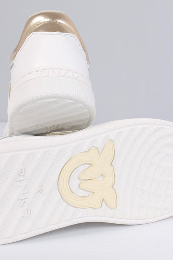 Mandy 01 Sneaker Pelle Logo White/light Gold - 7