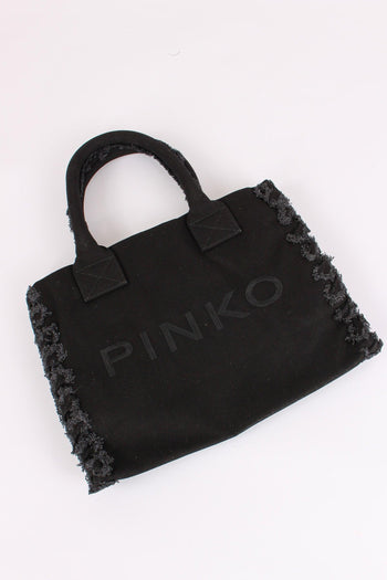Shopping Beach Canvas Nero - 4