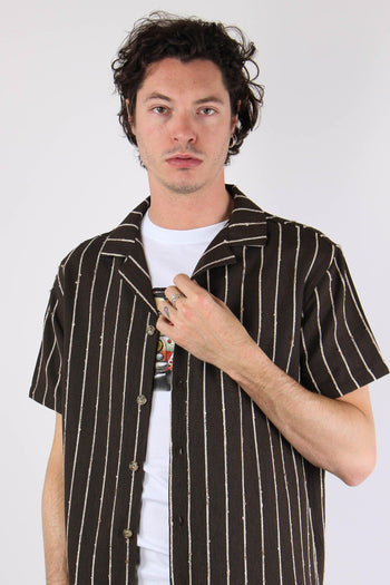 Camicia Over Riga Moro - 7