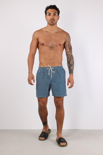 Costume Boxer Fantasia Blu