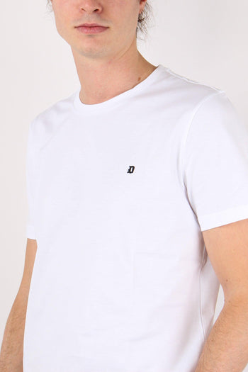 T-shirt Cotone Logo Bianco - 6
