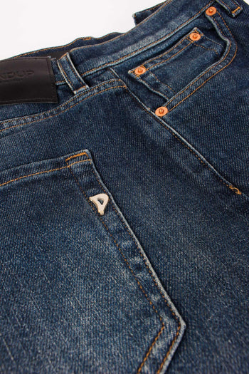 Icon Denim Regular Morbido Denim Medio - 4