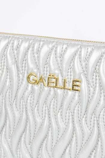 Pochette Matelasse Plisse Argento - 6