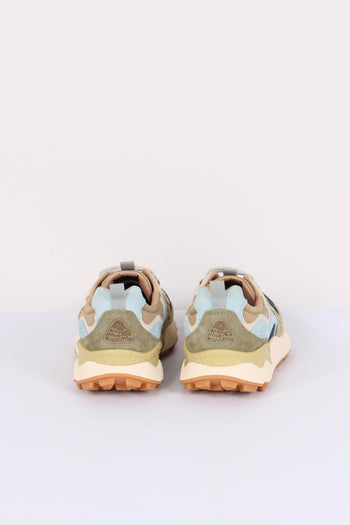 Sneakers Yamano Suede Nylon Black/green - 3