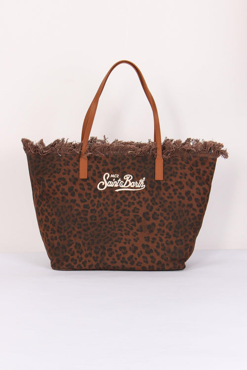 City Bag Frange Leopard