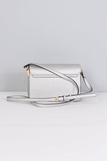 Tracolla Saffiano Silver - 3