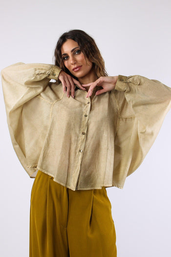 Camicia Over M/l Olio - 3