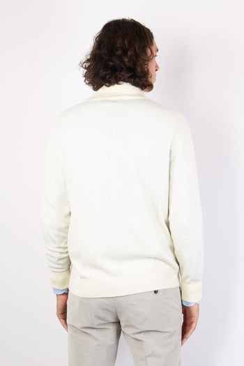 Cardigan Full Zip White/beige - 3