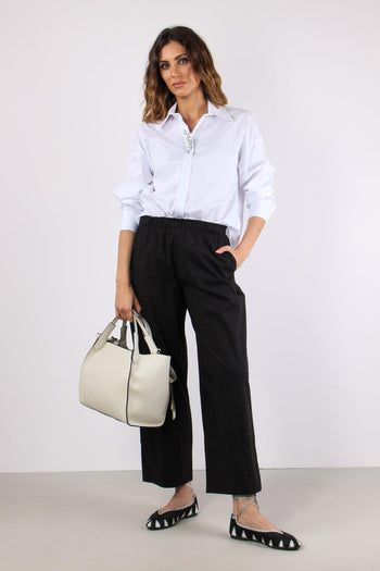 Camicia Over Castone Bianco - 6