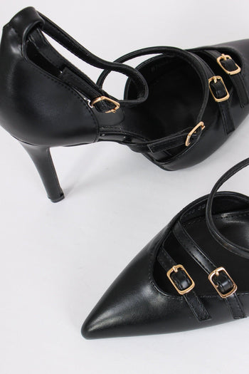 Decollete Fibbie Black - 6