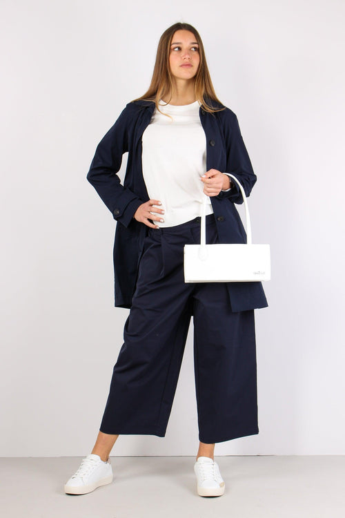 Eugenia Pantalone Pence Navy Blue