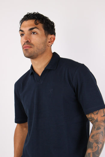 Polo Derby Piquet Navy - 7