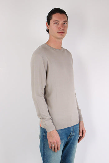 Maglia Girocollo Tessuto Tecnico White - 6