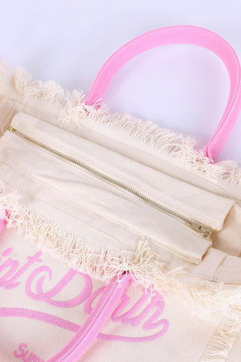 Vanity Canvas Beige/rosa - 5