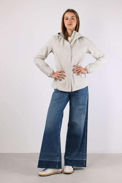 Giubbotto Medio Stretch Beige Lt