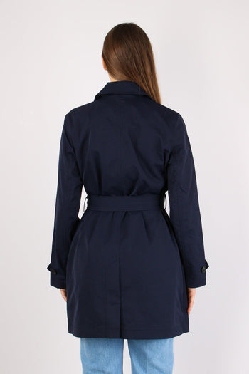 Verve Trench Monopetto Canva Navy Blue - 4