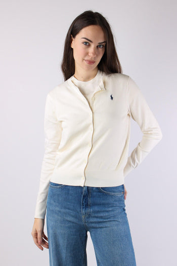Cardigan Cotone Cream - 2