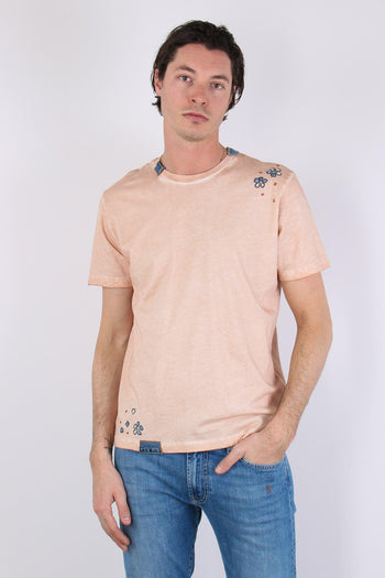 T-shirt Ricamo Fiori Aurora - 6