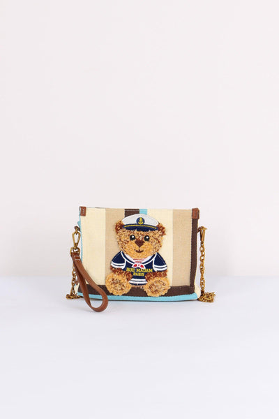 Pochette Canvas Orso Mutli Brown