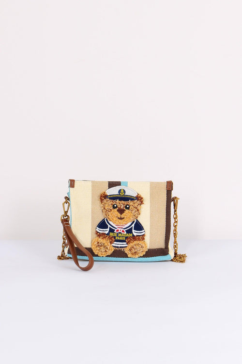 Pochette Canvas Orso Mutli Brown