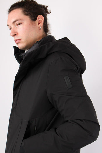 Parka Nylon Liscio Black - 7