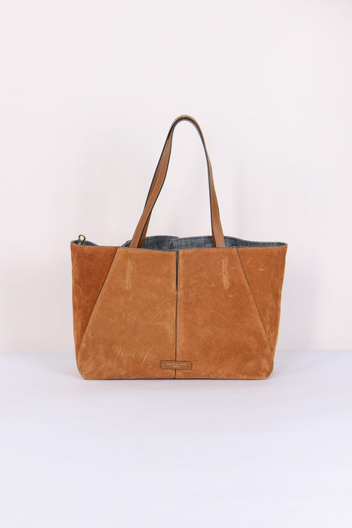 Maya Shopping Mini Reversibile Caramello