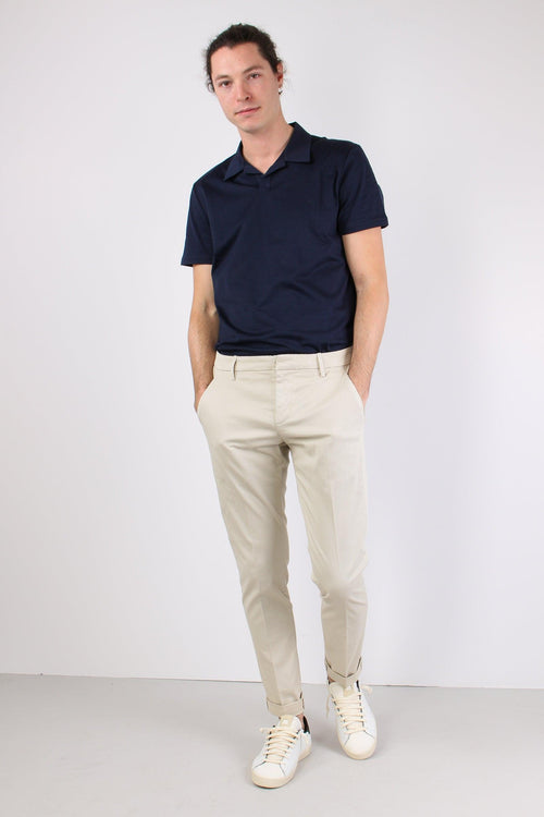 Gaubert Pantalone Gabardina Beige