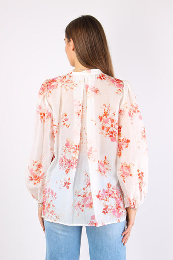 Camicia Misto Seta Fantasia Hawaii - 4