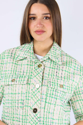 Giacca M/m Chanel Panna/verde - 7