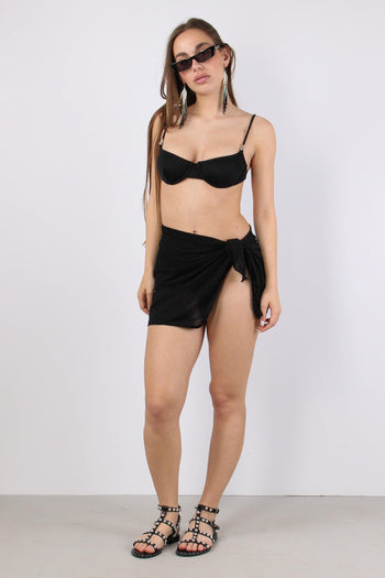 Pareo Lurex Nero - 4