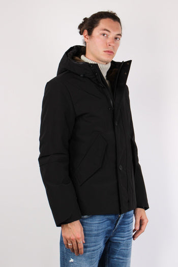 Parka Nylon Inserto Ecopellicc Black - 4