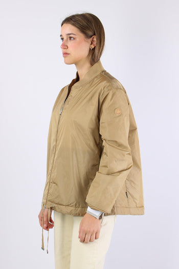Aisha Giubbotto Nylon Svasato Stardust Beige - 6