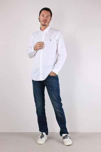 Camicia Custom Cotone Leggero White - 5