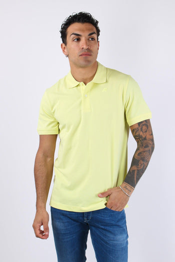 Polo Logo Tono Su Tono Yellow Lime - 2