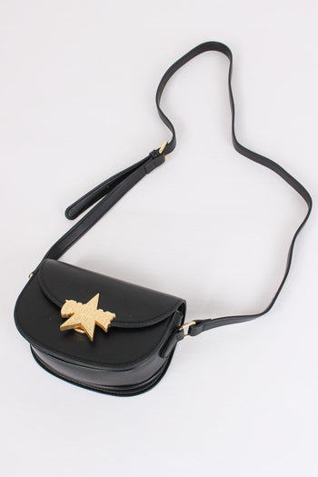 Saddle Bag Applicazione Stella Nero - 2